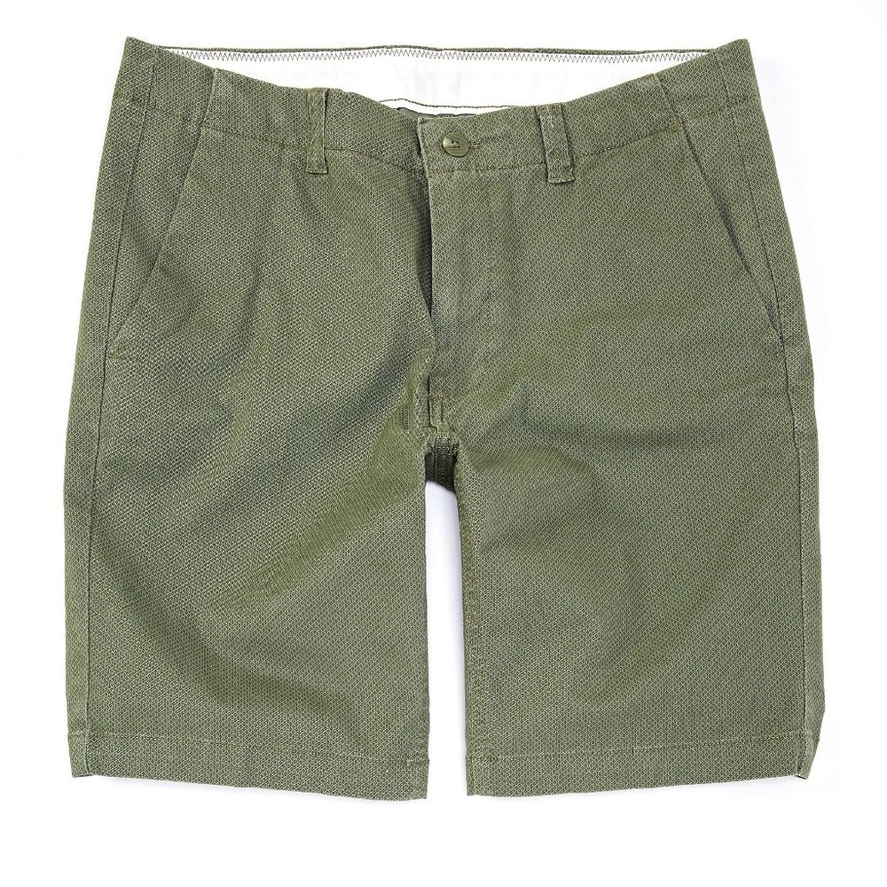 ROWM  Cotton Printed Chino Shorts 10" Inseam